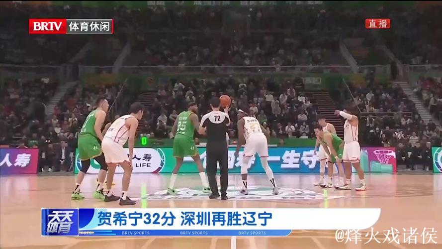 詹姆斯32+15天津胜广东 贺希宁17分深圳负上海