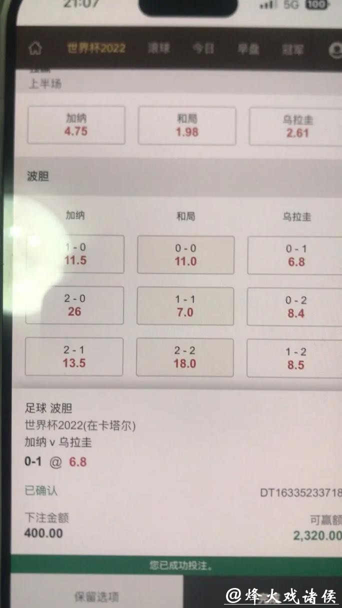了解世界杯投注波胆的技巧与策略